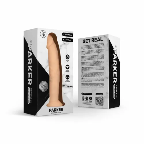 real fantasy deluxe parker 18 cm - model anatomiczny z przyssawką, silexpan na Arena.pl