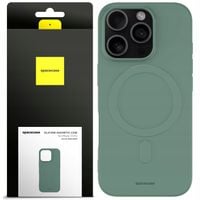ETUI OBUDOWA DO IPHONE 16 PRO SILICONE MAGNETIC CASE DO MAGSAFE + SZKŁO