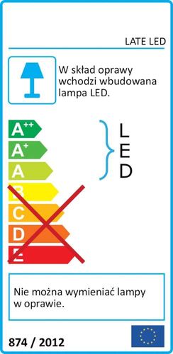 Taśma LED IDEUS 03034 14,4W 1260lm 3000K biała ciepła IP65 pasek 3 metry na Arena.pl