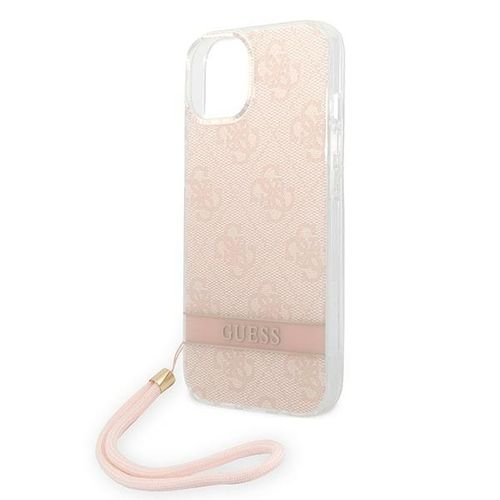 Etui Guess do iPhone 15 Plus, iPhone 14 Plus, Różowy na Arena.pl