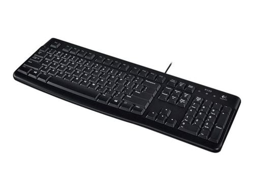 LOGITECH K120 Corded Keyboard black USB (US) | Logitech na Arena.pl