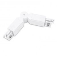 Łącznik regulowany Track AZ4285 do 3-fazowego systemu szynowego biały