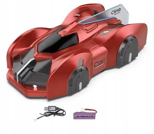 Samochód Auto Zdalnie Sterowane JEŻDŻĄCY po Scianach Suficie Spiderman 360 na Arena.pl