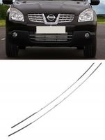 Nissan QASHQAI - Listwy CHROM GRILL Zderzak Tuning