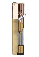 Zapalniczka Prezentowa z Krzesiwem typu Jet Gazowa z Regulacją Złota