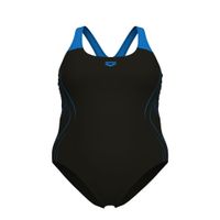 ARENA STROJE PŁYWACKIE WOMEN'S REFLECTING ONE PIECE BLACK BLUE RIVER
