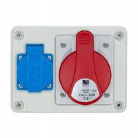 ROZDZIELNICA ROZDZIELNIA R-BOX 150 1x16A/5P + 1x250V IP44 PAWBOL B.1091