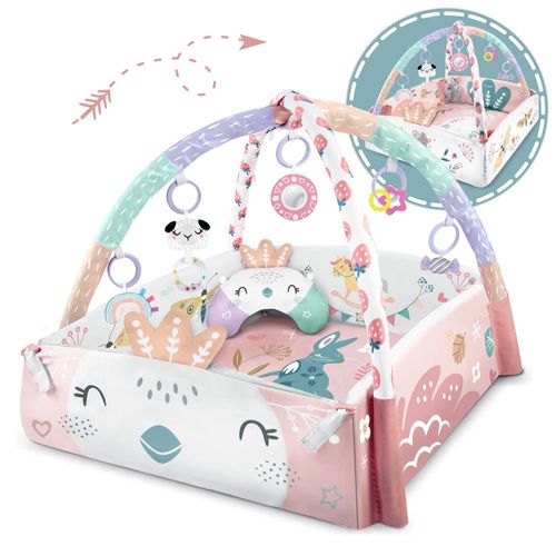 Mata interaktywna edukacyjna 110 x 100 cm Ptaszek Nukido na Arena.pl