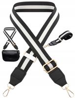 Pasek Parciany Regulowany Szeroki Złoty