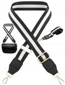 Pasek Parciany Regulowany Szeroki Złoty