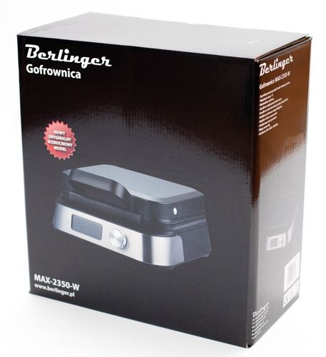 Gofrownica XXL z wyświetlaczem LCD | chrupiące gofry, regulacja na Arena.pl