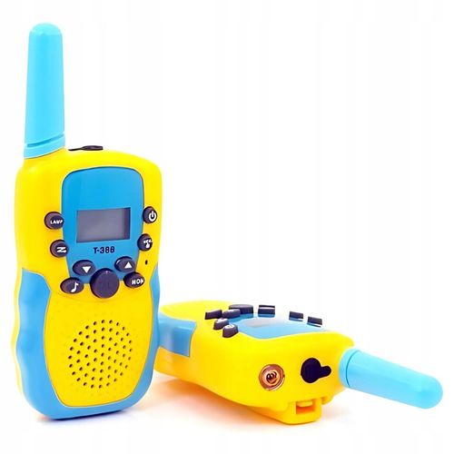 ZESTAW WALKIE TALKIE DLA DZIECI 2 SZT ŁOKI TOKI KRÓTKOFALÓWKI DUŻY ZASIĘG na Arena.pl