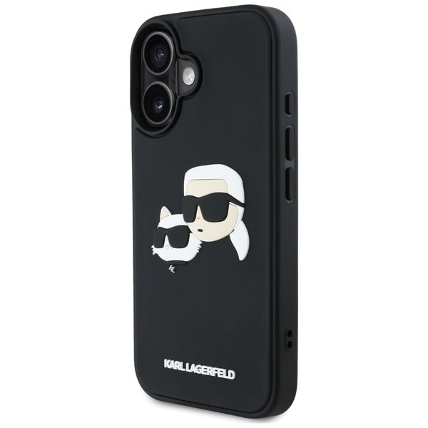 Etui Karl Lagerfeld do iPhone 16, Czarny zdjęcie 2