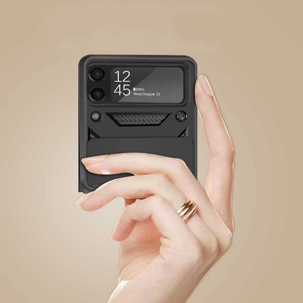 Spacecase Camring Galaxy Z Flip 3 Black zdjęcie 8