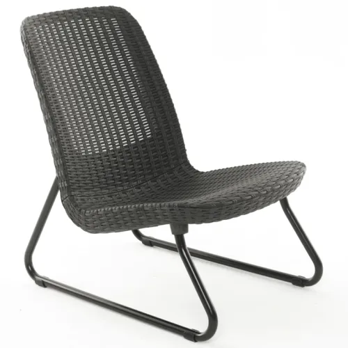Zestaw Mebli Keter dla 2 osób RIO PATIO SET FOTELE I STOLIK ANTRACYT na Arena.pl