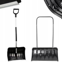 KADAX Łopata Zgarniacz Pług Do Śniegu Na Kółkach + Łopata Ergo Zestaw