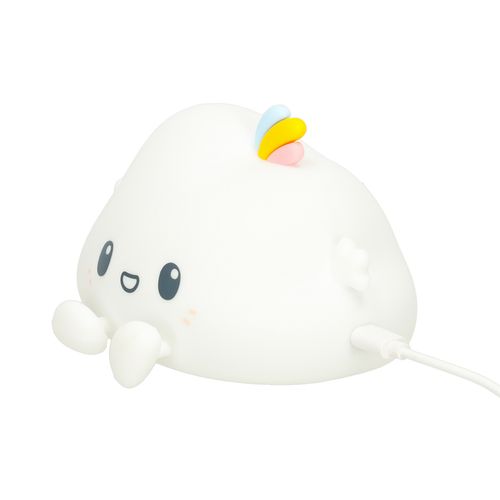 Lampka Nocna Dla Dzieci Silikonowa Dotykowa Miękka Led Biała Rgb Chmurka na Arena.pl