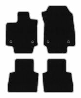 Dywaniki welurowe CARLUX-SILVER do Lexus NX II 2021- czarne/srebrne