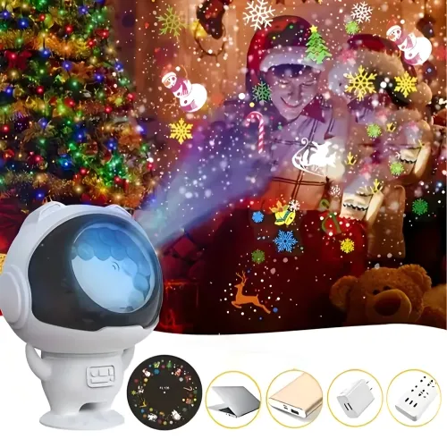 Projektor Rzutnik Laserowy Led Astronauta Kosmonauta Lampka Nocna Dzieci na Arena.pl