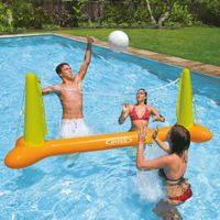 wodny zestaw do siatkówki intex 56508 duża dmuchana siatkówka do basenu