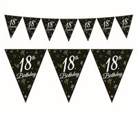 girlanda papierowa Beauty&Charm z flagami "18", 28x270 cm GP-GF18