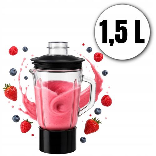 ROBOT PLANETARNY KUCHENNY MIKSER Z MISĄ BLENDER SZKLANY I MASZYNKA DO MIĘSA na Arena.pl