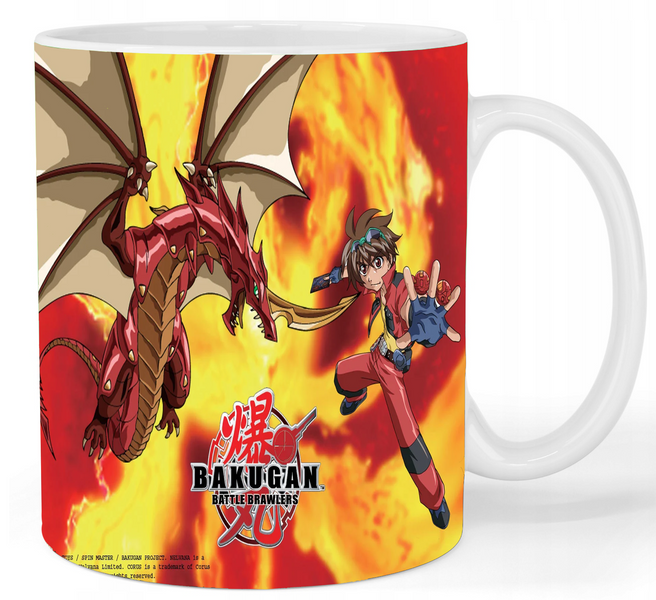Kubek ceramiczny Bakugan zdjęcie 1