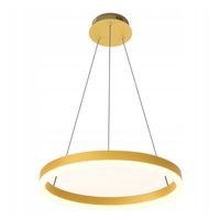 ŻYRANDOL LED MUNDO REGULOWANY 22W ZŁOTY ŚCIEMNIANY