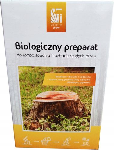 Grzybnia do rozkładu pni i korzeni 750ML NATURALNA na Arena.pl