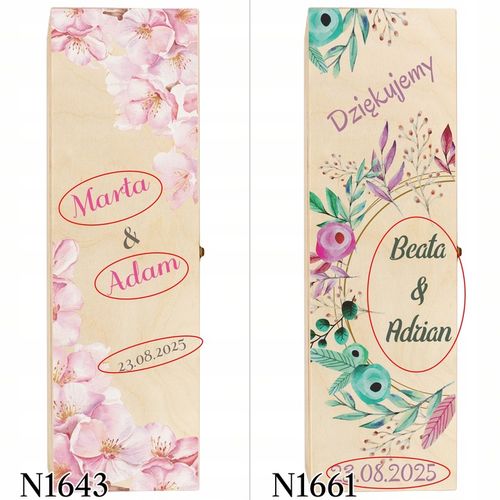 SKRZYNKI WINO PODZIĘKOWANIA DLA ŚWIADKA ŚWIADKOWEJ na Arena.pl