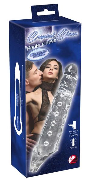 Crystal Clear Penis Sleeve zdjęcie 1