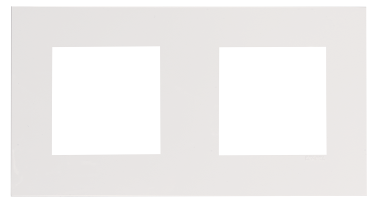 Efapel Quadro45 ramka 2-krotna biały 45920 TBR zdjęcie 1