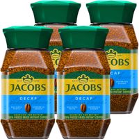 Jacobs Krönung Decaff Kawa bezkofeinowa rozpuszczalna 100 g x 4 sztuki
