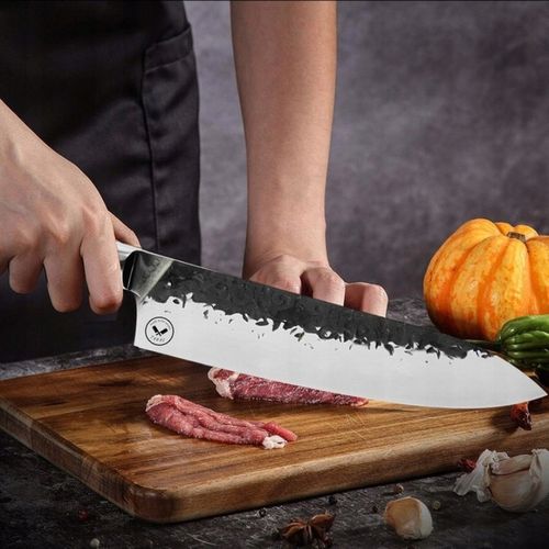 JAPOŃSKI NÓŻ Szefa Kuchni OSTRY NÓŻ KUCHENNY TASAI Do Mięsa i Warzyw na Arena.pl
