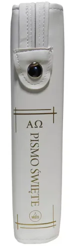 Pismo Święte w etui, białe na Arena.pl