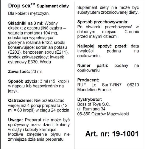 supl.diety drop sex 20 ml na Arena.pl