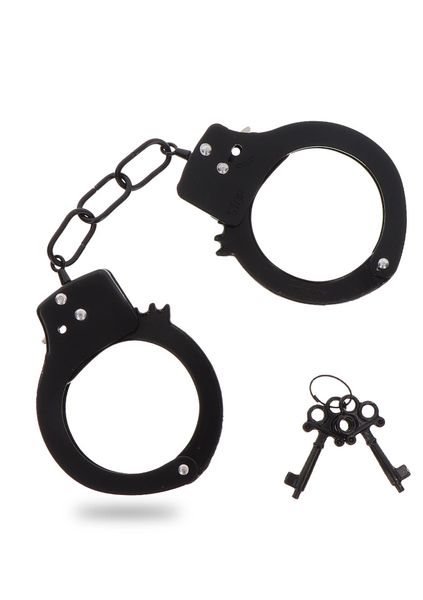 Metal Handcuffs Black zdjęcie 1