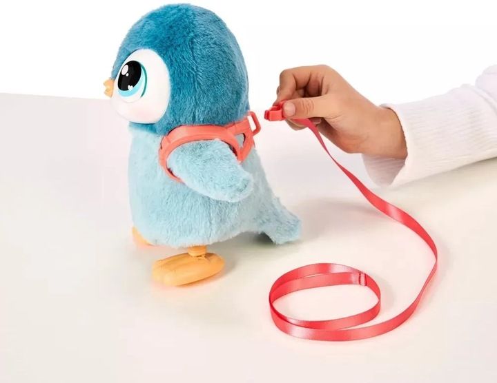 LITTLE LIVE PETS PINGWINEK CHODZĄCY COBI PINGWIN NIEBIESKI zdjęcie 13
