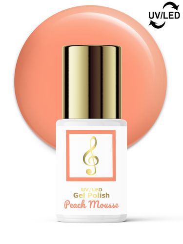 Lakier Hybrydowy Soak Off UV LED MoB Peach Mousse 7ml na Arena.pl