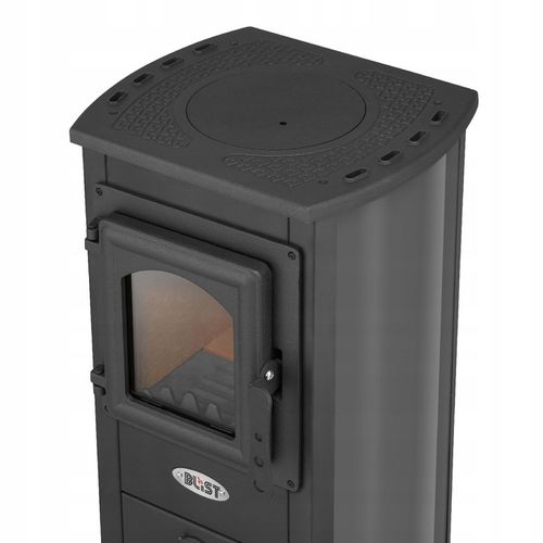 Piec żeliwny koza kominek BLIST EKONOMIK / BERNA LUX 8,5kW ANTRACYT na Arena.pl