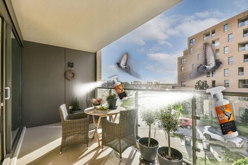 ŚRODEK SPRAY PREPARAT ODSTRASZAJĄCY GOŁĘBIE PTAKI WRÓBLE NO BIRD 500ML na Arena.pl