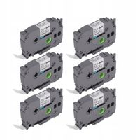 DRUKARKA ETYKIET BROTHER TZE 231 TAŚMA 12MM 6SZT