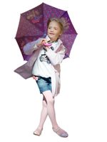 Rajstopy dziecięce mikrofibra gładkie jasnoróżowe 50 DEN 104-110 YOCLUB