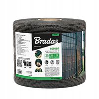 TAŚMA OGRODZENIOWA SIATKA CIENIUJĄCA 19x36m, 200 g/m2, + KLIPSY 20 SZTUK