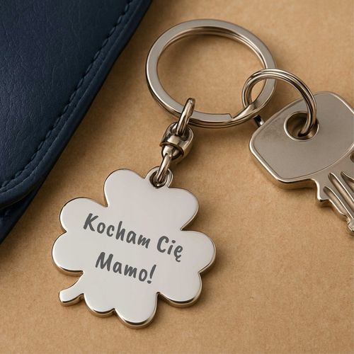 BRELOK KONICZYNKA DZIEŃ MAMY DO KLUCZY Z WŁASNYM TRWAŁYM NAPISEM GRAWEREM na Arena.pl