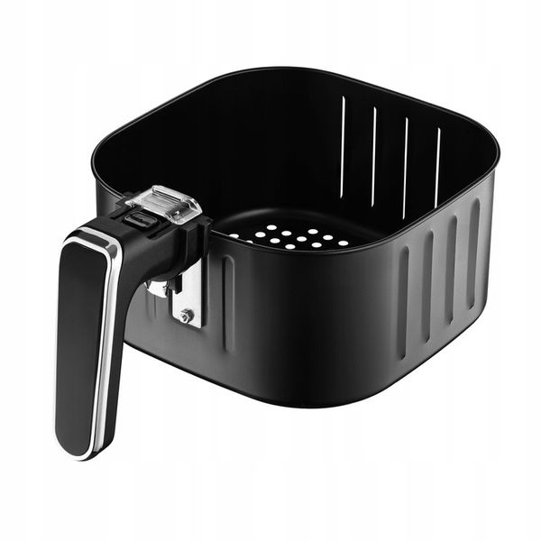 FRYTKOWNICA BEZTŁUSZCZOWA INOX TIMER 6 PROGRAMÓW XXL TRANSA 5L 1700W zdjęcie 4