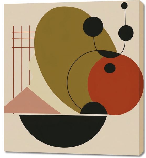 Obraz 90x100cm Geometryczny Balans zdjęcie 1