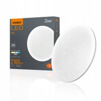 2 x Lampa plafon oprawa LED sufitowa VIDEX 2160lm 24W 32,5cm Gwieździste Ni