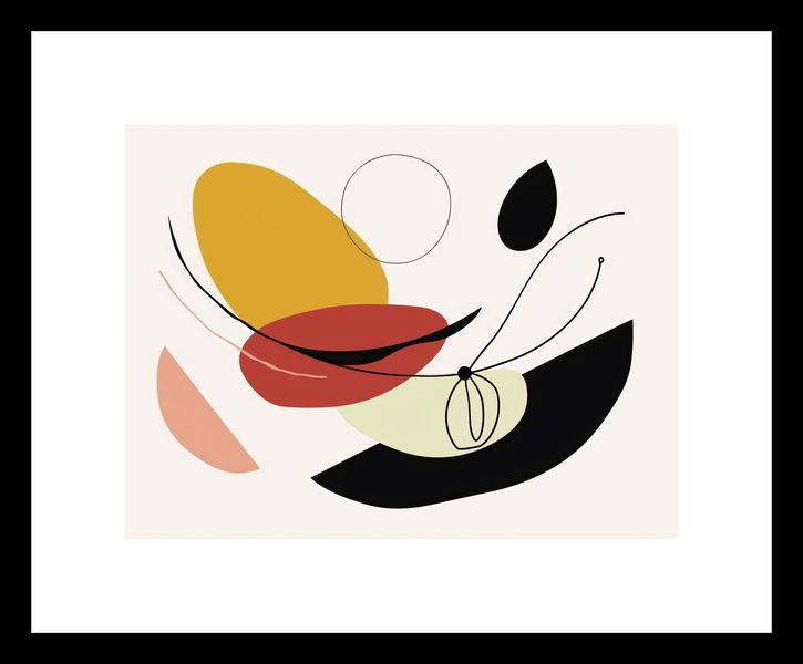 Plakat 20x15cm Geometryczna Krzywizna zdjęcie 3