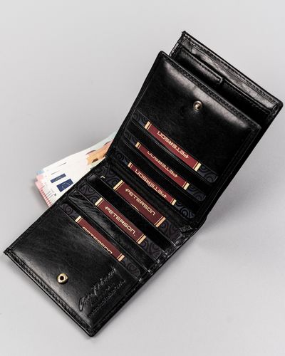 elegancki portfel męski na karty — peterson na Arena.pl
